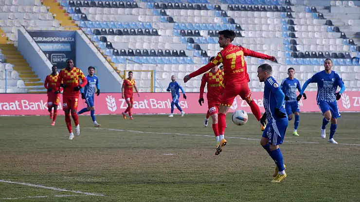 Erzurumspor, Göztepe'ye yenildi