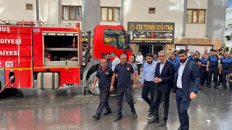 Eş Başkan Söylemez'den Yangın Bölgesine Ziyaret