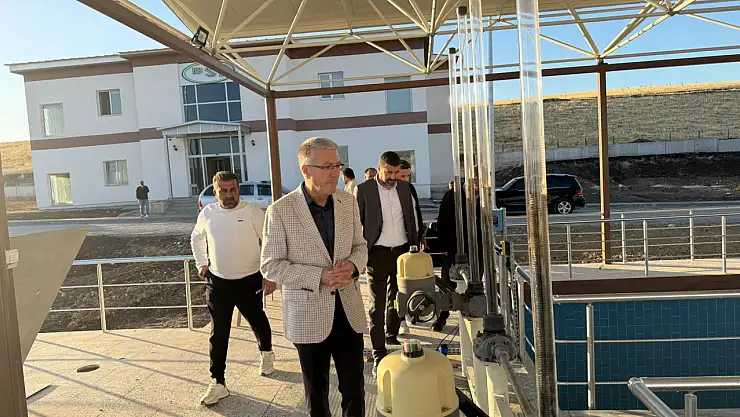 Eşbaşkan Söylemez, İçme Suyu Arıtma Tesisinde İncelemelerde Bulundu