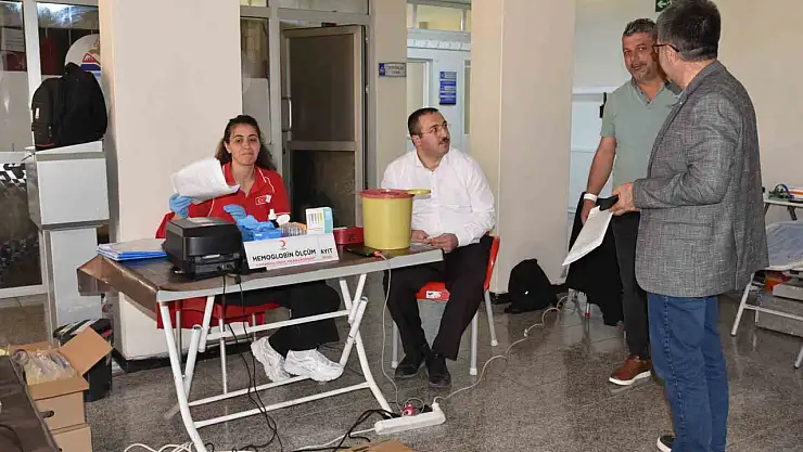 ESKİ, Kızılay'a Kan Bağışıyla Destek Verdi