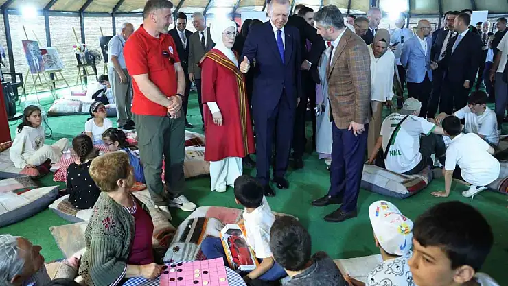 Etnospor Festivali'nde Erdoğan'a Aile Obası ziyareti ve coşkulu etkinlikler damga vurdu