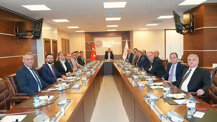 ETSO Üyelerinden Tarıkdaroğluna Resmi Ziyaret ve İşbirliği İmkanları Değerlendirildi