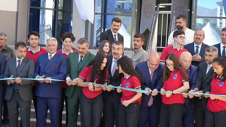 Evyap İbrahim Hakkı Fen Lisesi Milli Eğitim Bakanı Tekin'in katılımıyla açıldı