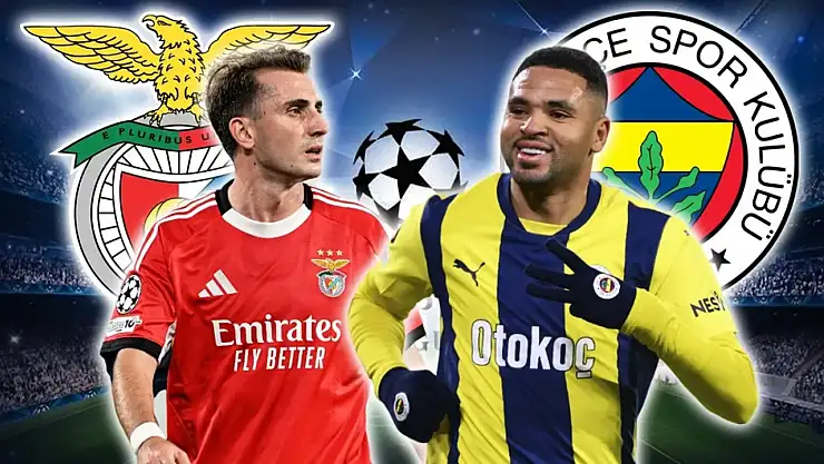 Fenerbahçe'nin Şampiyonlar Ligi'ndeki Benfica Maçında İlk 11'leri Açıklandı!