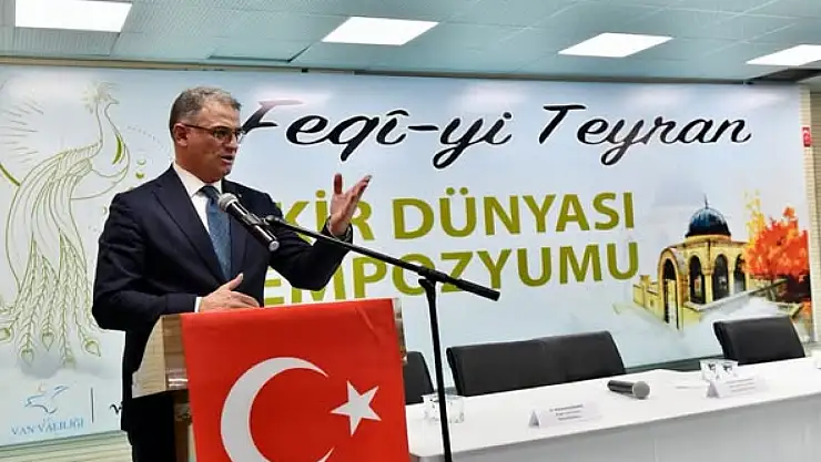 Feqi'yê Teyran Anma ve Fikir Dünyası Sempozyumu Bahçesaray'da Yoğun İlgiyle Gerçekleşti