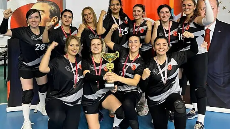 Filenin Sultanları Erzurum'da Şampiyonluk Sevinci Yaşadı