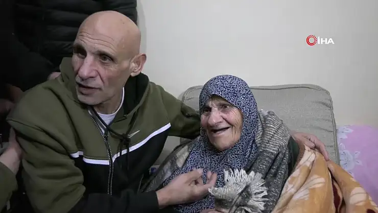 Filistinli mahkumlar serbest bırakıldı duygusal kavuşma yaşandı