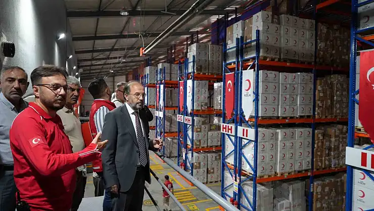 Gazze İçin Binlerce Ton Gıda Yardımı Hazırlanıyor