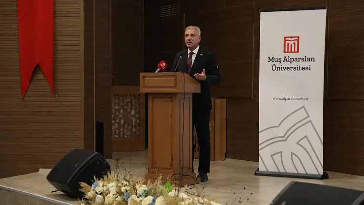 Gazze'ye dair farkındalık artıran konferans, Muş Alparslan Üniversitesi'nde gerçekleştirildi