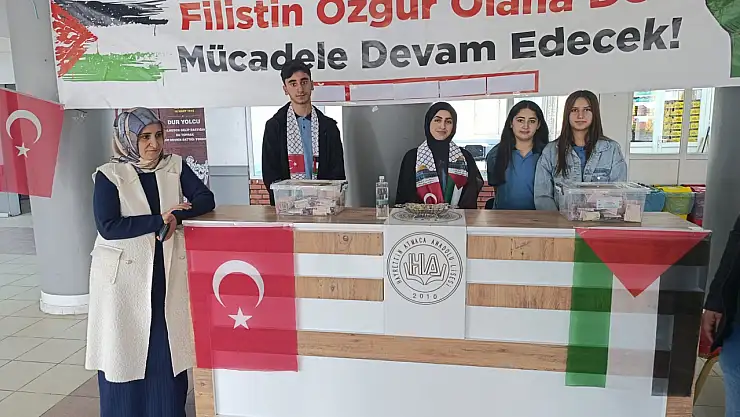 Gazze'ye yardımlar, Ağrılı öğrencilerin kumbaralarında toplandı