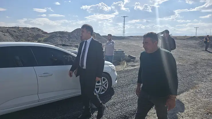 Genel Sekreter Çarman Asfalt Üretim Tesisi Çalışmalarını Yerinde İnceledi