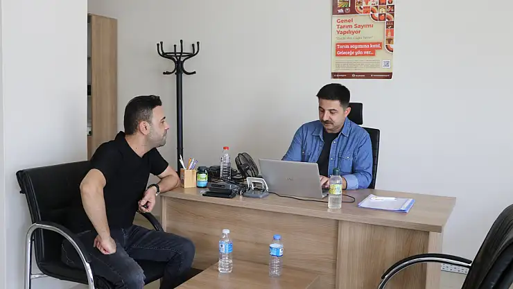 Genel tarım sayımı kapsamında Ağrı'da sayım büroları faaliyette