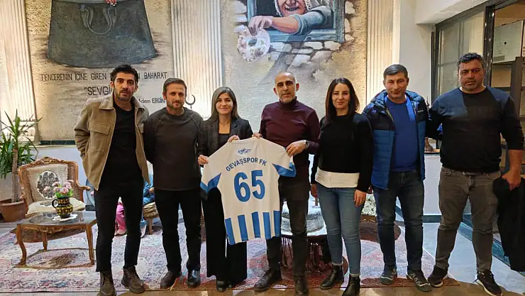 Gevaş Spor'dan Başkan Şedal'a Teşekkür Ziyareti