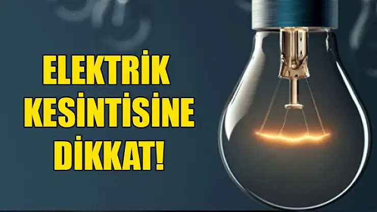 Giresun'da 10 Kasım 2025 elektrik kesintisi yaşanacak. Elektrik kesintisi olan ilçelerin tam listesi