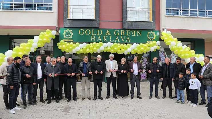 GOLD & GREEN Baklava Beşminare Mahallesi'nde Hizmete Açıldı