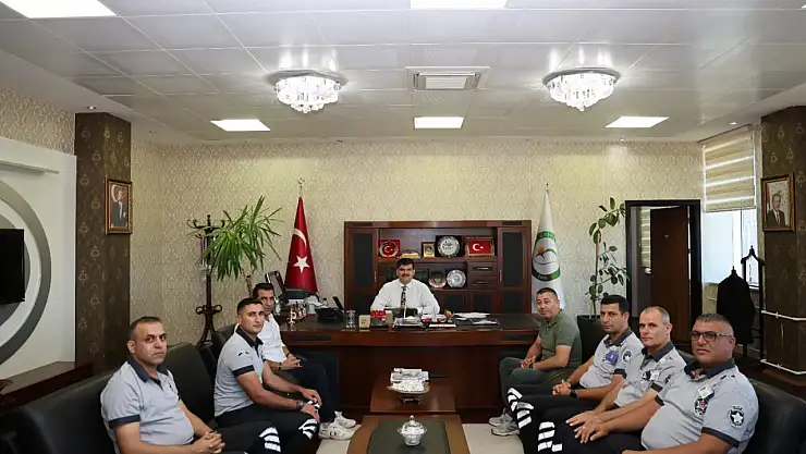 Görevlerini Başarıyla Yürüten Güvenlik Görevlilerine Teşekkür Belgesi Takdim Edildi