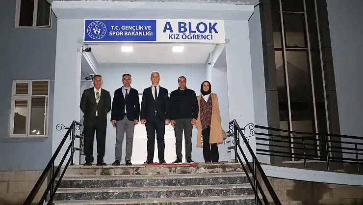 GSB Muş Varto Yurdu'nda Denetim ve Öğrenci Ziyareti