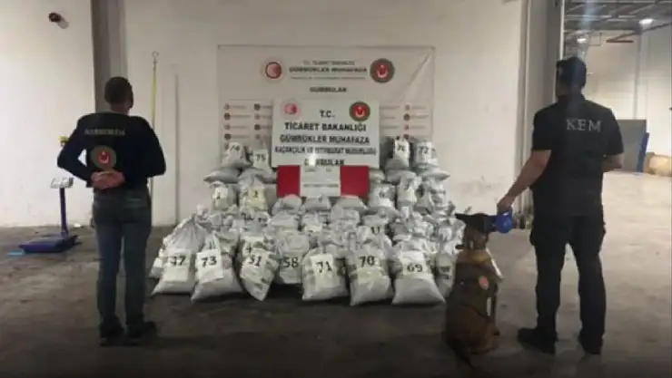 Gürbulak'ta Rekor Uyuşturucu Operasyonu