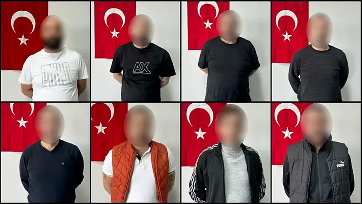Gürcistan'dan Türkiye'ye suçlu iadesi 8 kişi sınır kapısında teslim alındı