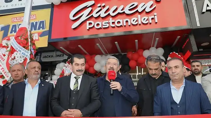 Güven Pastaneleri'nin Van'da 3. Şubesi Açıldı, Ekonomiye Katkı Vurgulandı