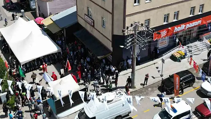 Halk Pazarı, Ekonomik Alışveriş İmkanlarıyla Dördüncü Şubesini Sanayi Bölgesinde Hizmete Sundu