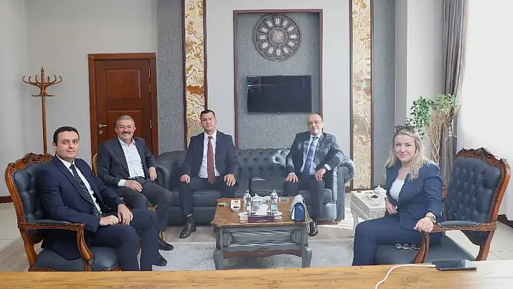 Halkbank Heyetinden Van TSO'ya Nezaket Ziyareti