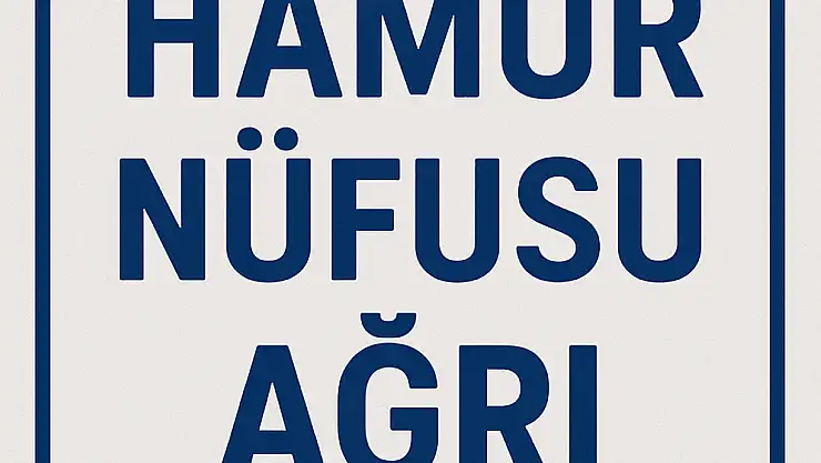 HAMUR NÜFUSU, AĞRI