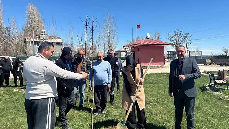 Hasköy'de fidan dikimi etkinliği gerçekleştirildi