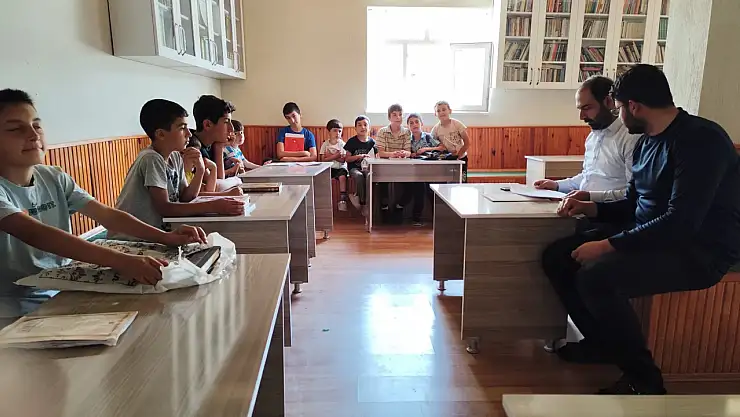 Hınıs'ta Yaz Kur'an Kursları, Eğlenceli Etkinliklere Devam Ediyor
