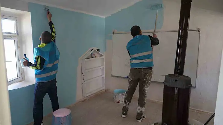 Hükümlülerden 23 Nisan için Çukurbağ'da anlamlı sosyal sorumluluk projeleri!