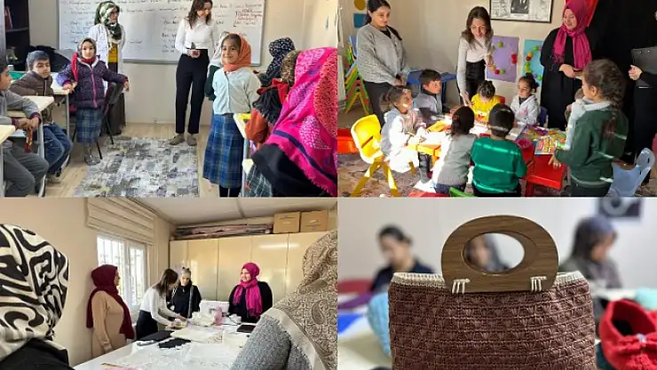 Hünerli Kadınların Üretim Süreçleri Yerinde İncelendi