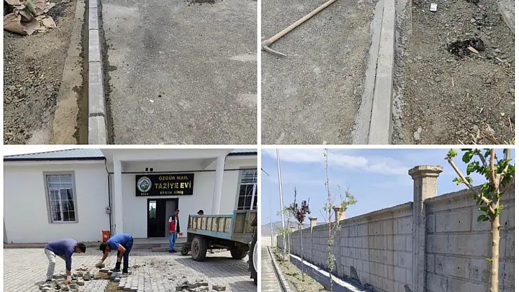 Iğdır Belediyesi'nden Taziye Evi ve Otogar Çevresine Bakım Çalışmaları