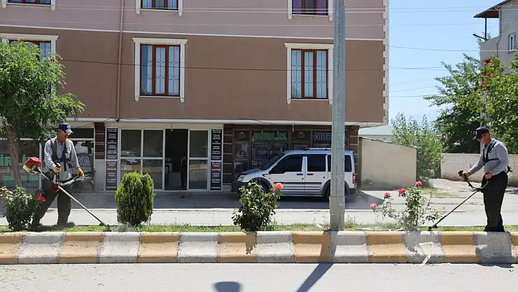 Iğdır Belediyesi Park ve Bahçeler Müdürlüğü'nden Kesintisiz Temizlik ve Bakım Çalışmaları