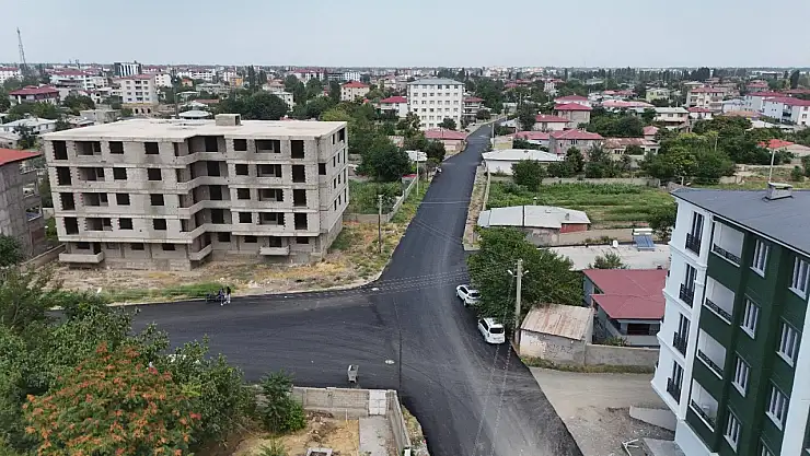 Iğdır Belediyesi Söğütlü Mahallesi'nde Asfalt Çalışmalarını Tamamladı