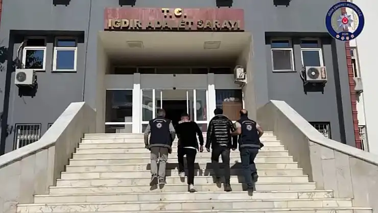 Iğdır'da 10 düzensiz göçmen yakalandı, iki şüpheli cezaevine gönderildi