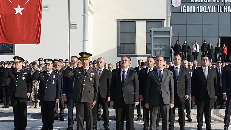 Iğdır'da 10 Kasım Töreni Düzenlendi