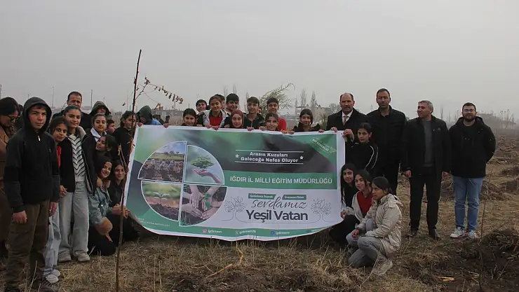 Iğdır'da 7 Bin Fidan Toprakla Buluşuyor: Yeşil Vatan Hedefine Anlamlı Katkı