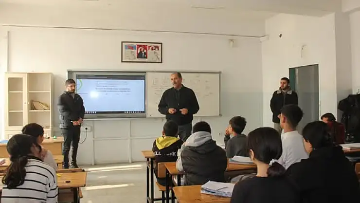 Iğdır'da DYK Kurslarına Ziyaret: Öğrencilerle Motivasyon Buluşması