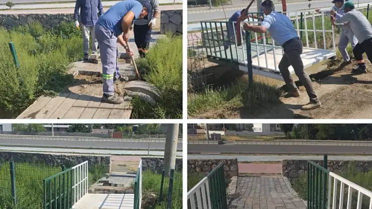 Iğdır'da Kanal Geçitleri Yenilendi