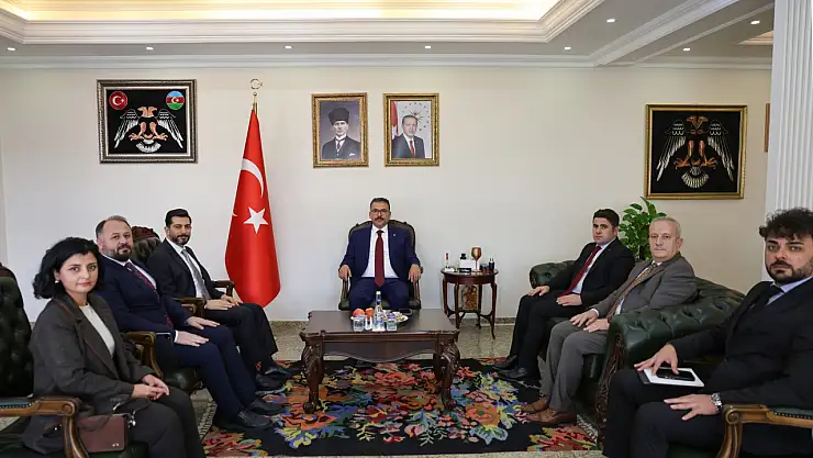 Iğdır'da Kentsel Dönüşüm Heyetinden Vali Ercan Turan'a Ziyaret