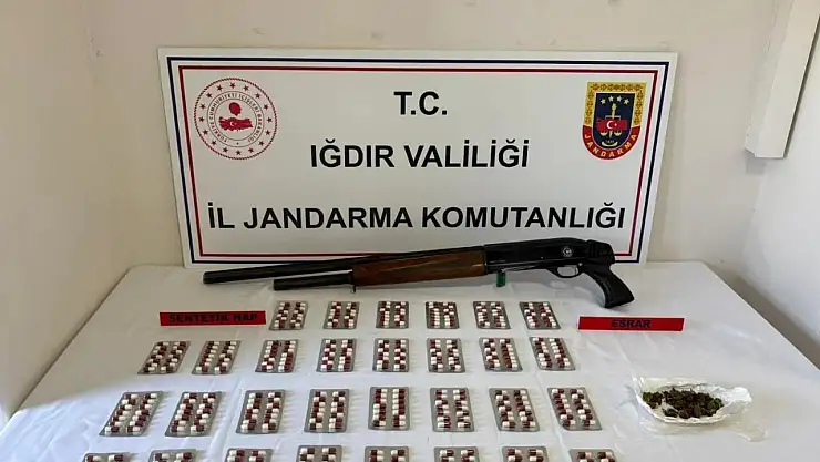 Iğdır'da uyuşturucu imalatına yönelik operasyonda bir kişi tutuklandı