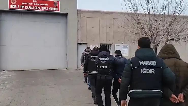Iğdır'da uyuşturucu operasyonunda 8 kişi tutuklandı