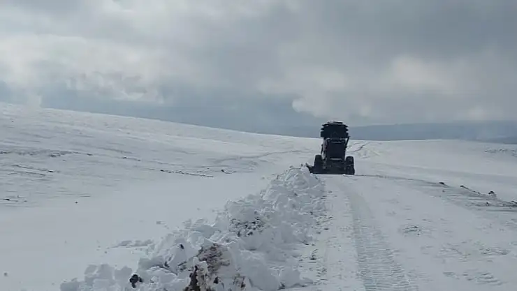 Iğdır'da Yılın İlk Kar Mücadelesi Başladı: Kapanan Köy Yolları Yeniden Ulaşıma Açıldı