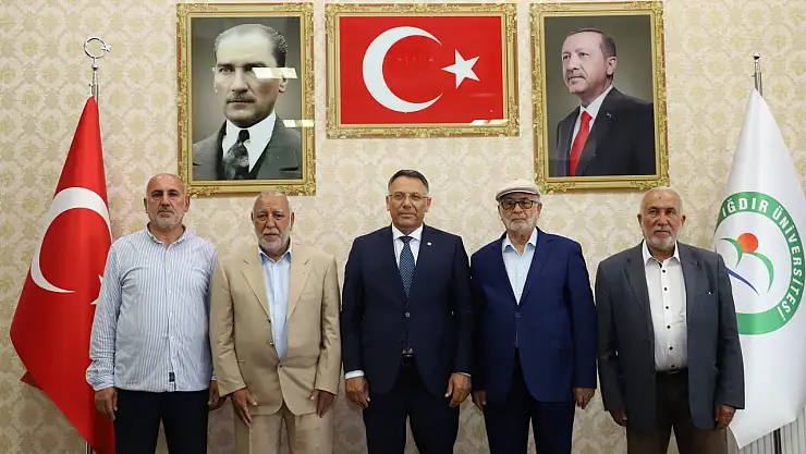 Iğdır Ehlibeyt Âlimleri Derneği'nden Iğdır Üniversitesi Rektörü'ne Hayırlı Olsun Ziyareti