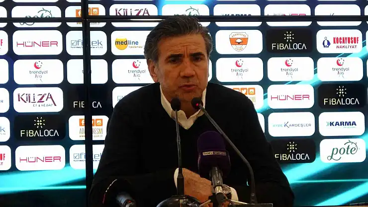 Iğdır FK Teknik Direktörü'nden maç kritiği