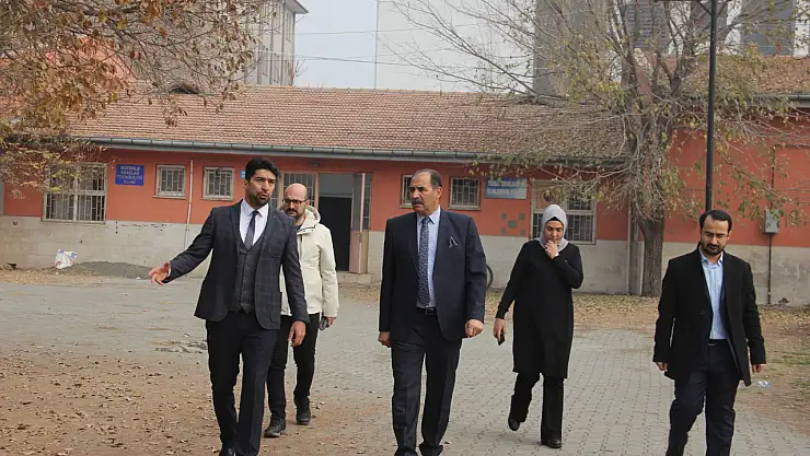 Iğdır İl Müdürü Aziz GÜN'den Mesleki ve Teknik Anadolu Lisesine Ziyaret