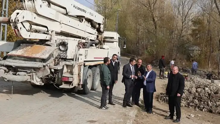 Iğdır'ın Tuzluca İlçesine Bağlı Orbucak Köyünde Su Kaynağı Yenilendi