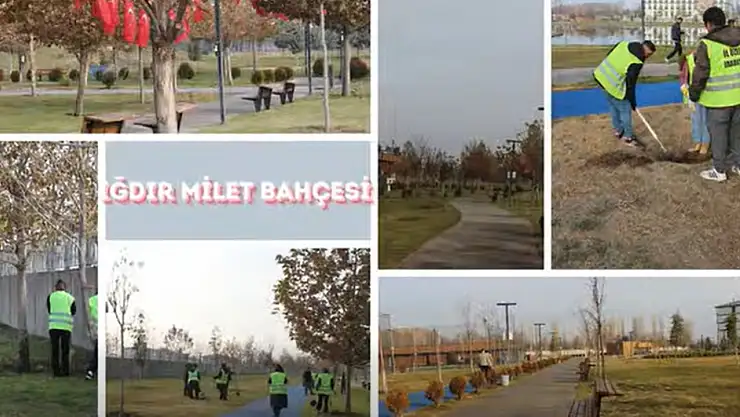 Iğdır Millet Bahçesi'nde Kapsamlı Bakım ve Yenileme Tamamlandı