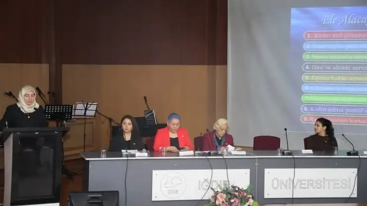 Iğdır Üniversitesi ve KADEM'den 25 Kasım'da Farkındalık Programı