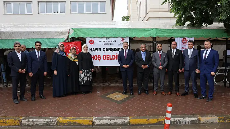 Iğdır Valiliği, Aile Yılı Etkinlikleri Kapsamında Hayır Çarşısı Açılışını Gerçekleştirdi